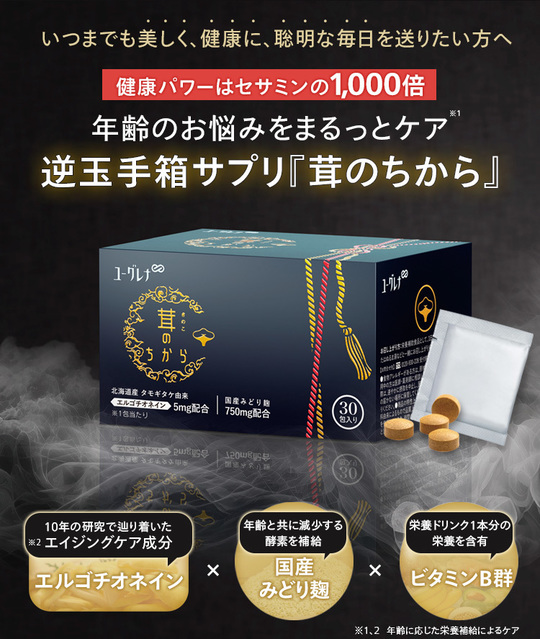 脳の健康と物忘れケアに｜茸（きのこ）のちから｜タモギダケ成分で 
